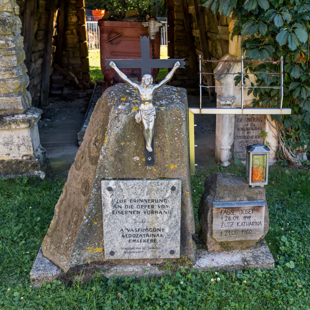 Auch der eiserne Vorhang war gleich hier