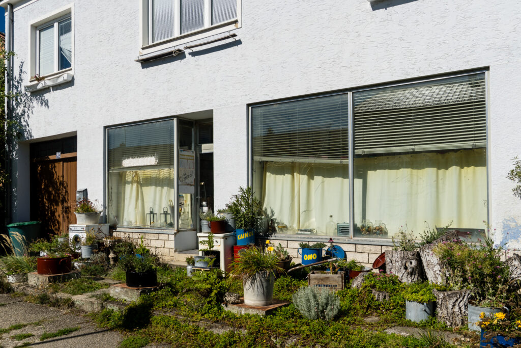 Die Auslage ist schon länger in Arbeit