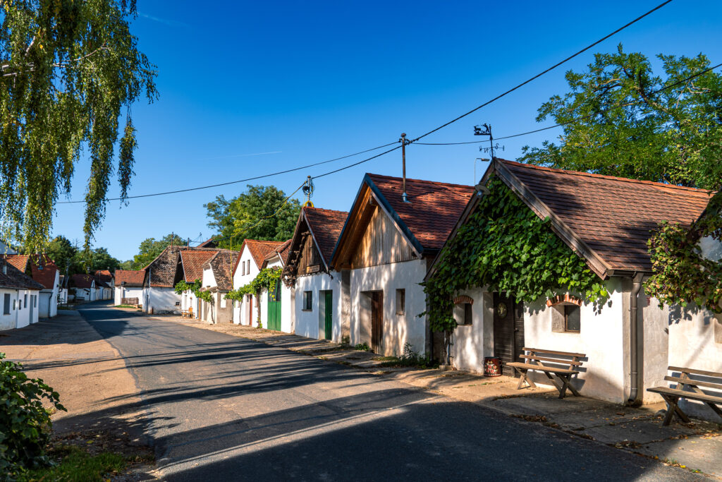 Die Kellergasse ist schon startklar für den 2025er
