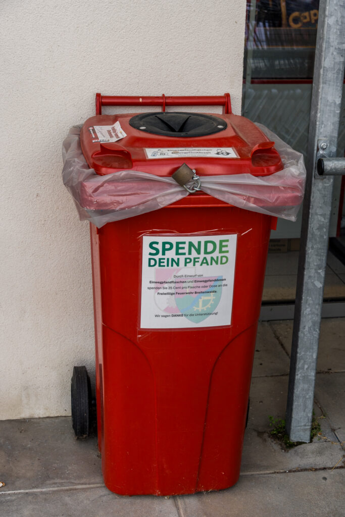 Einweg-Pfand fördert auch die Kreativität