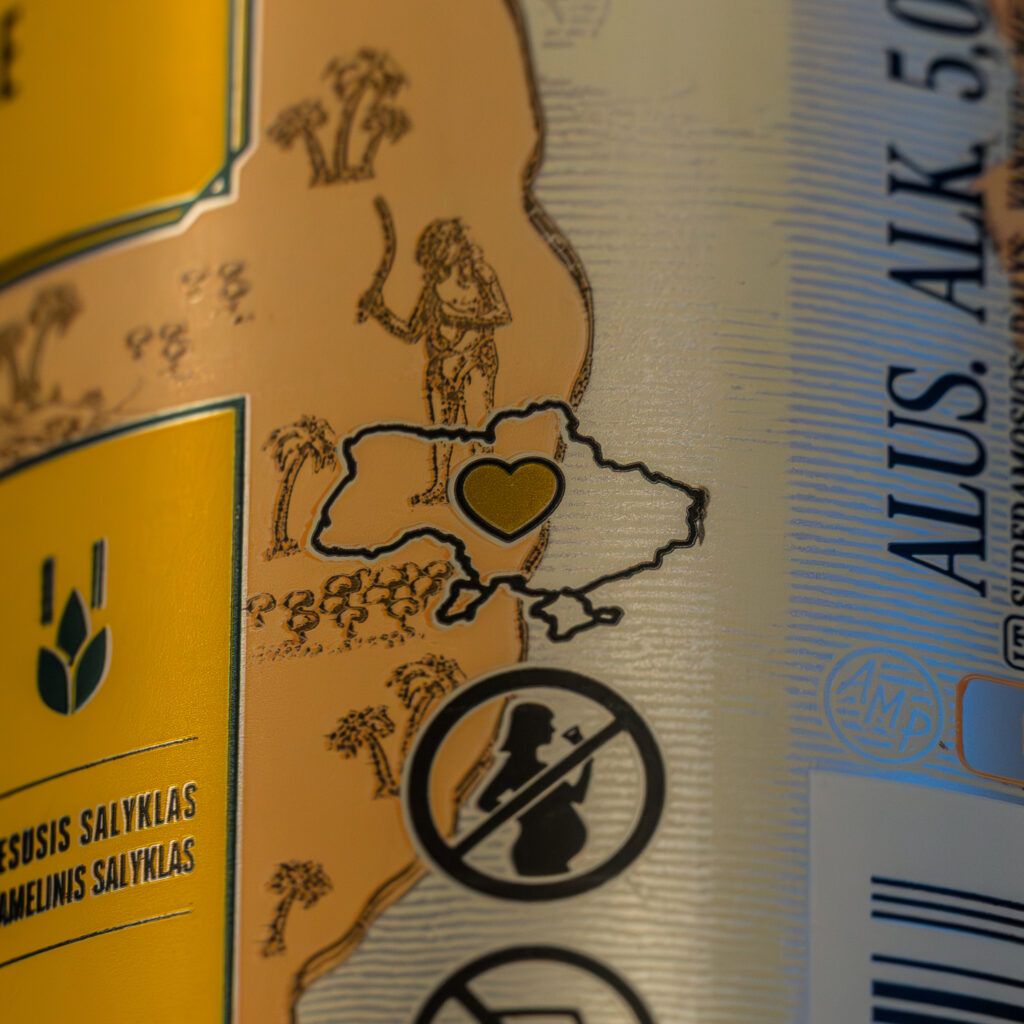 Auch hier: Litauen nimmt die Unterstütung der Ukraine sehr ernst