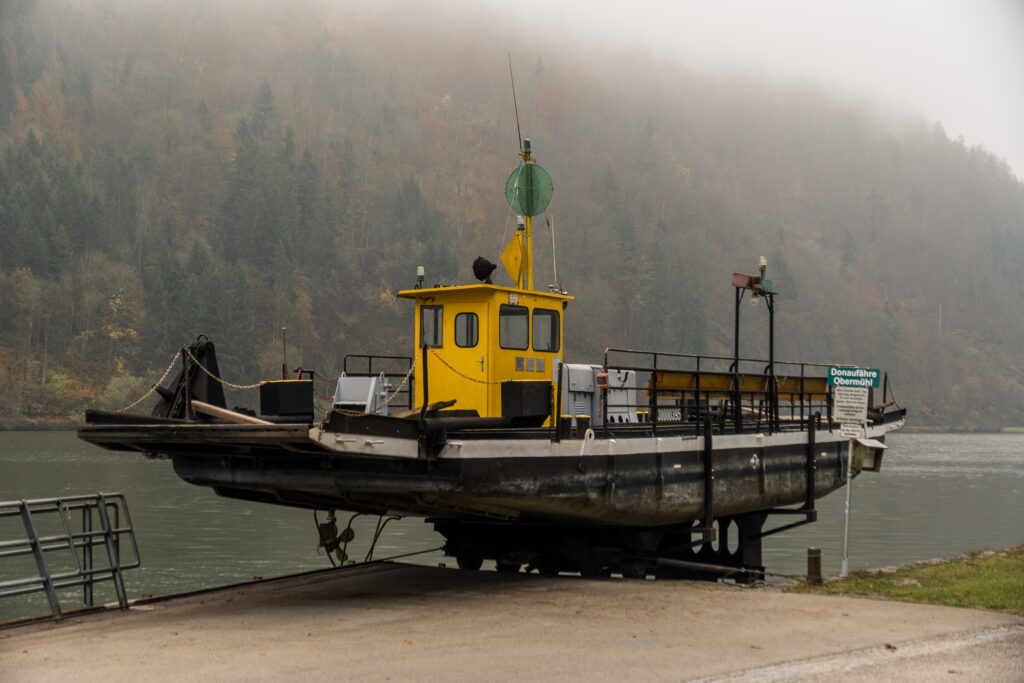 Die Fähre wird uns heute eher nicht rüberbringen