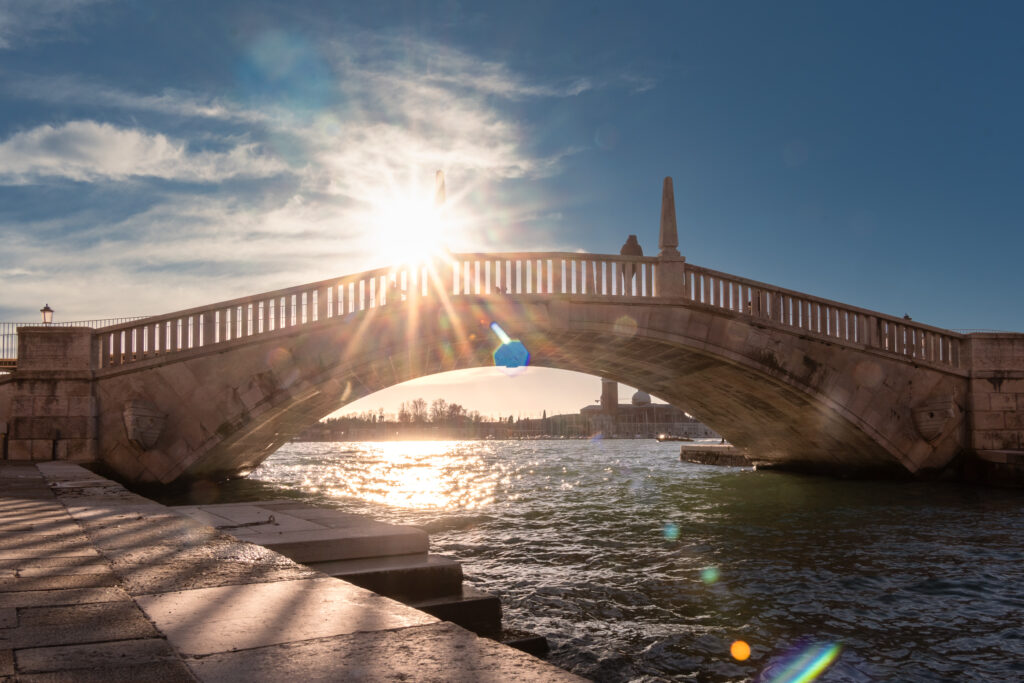 Die Sonne geht auch gleich unter