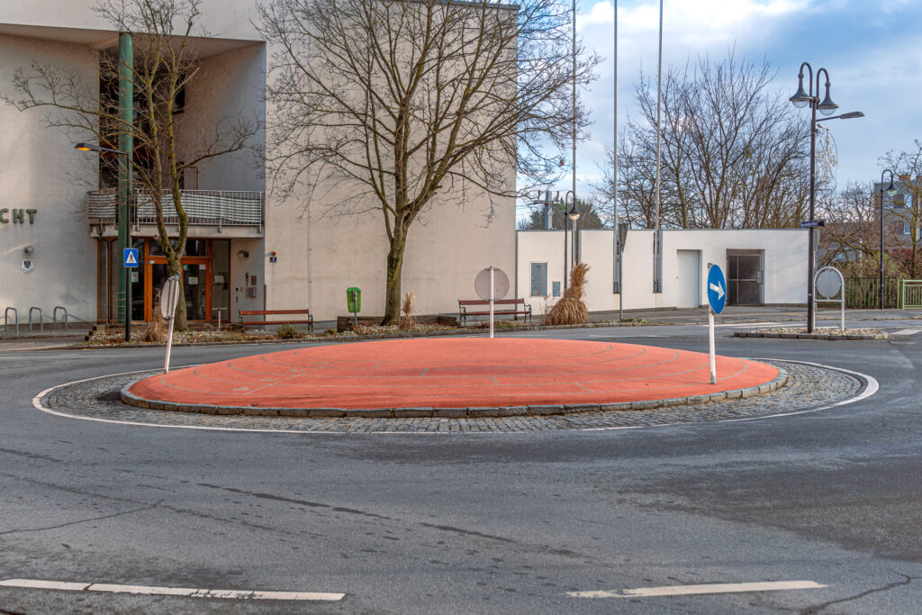 Im Weinviertel kann man eine Laufbahn als Kreisverkehr haben