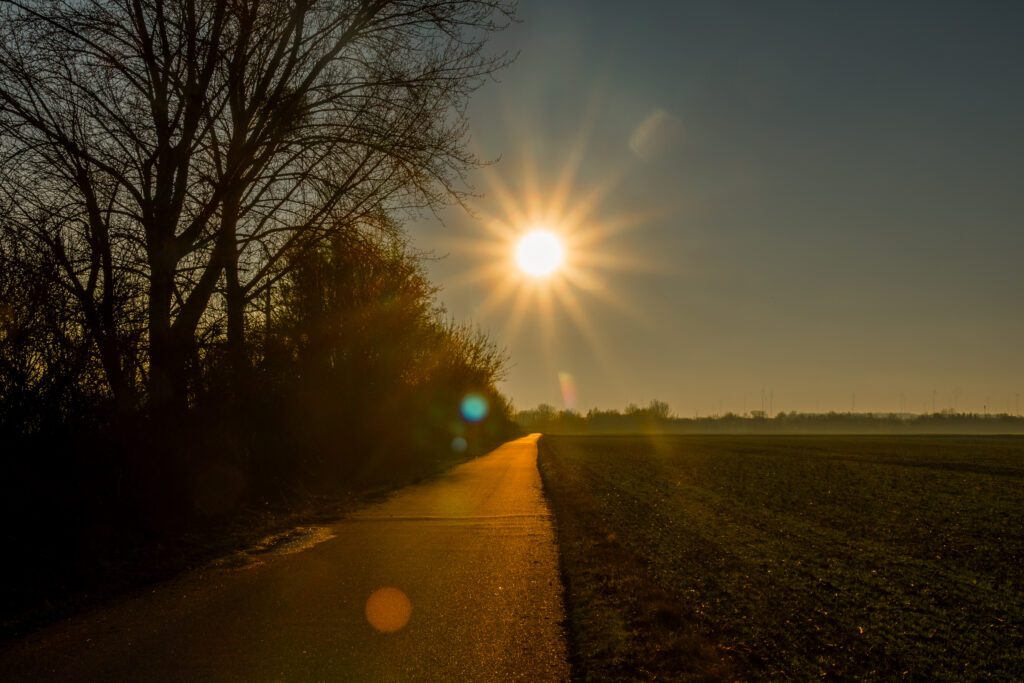 Und schon wieder weg