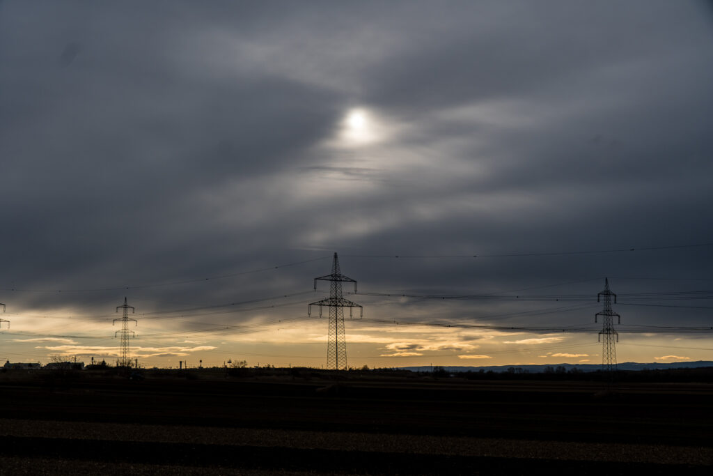 Und da verschwindet sie