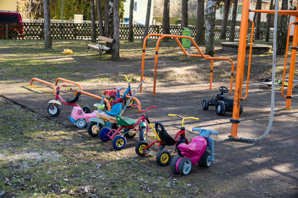 Ordentlich geparkt - nur das schwarze SUV fällt negativ auf