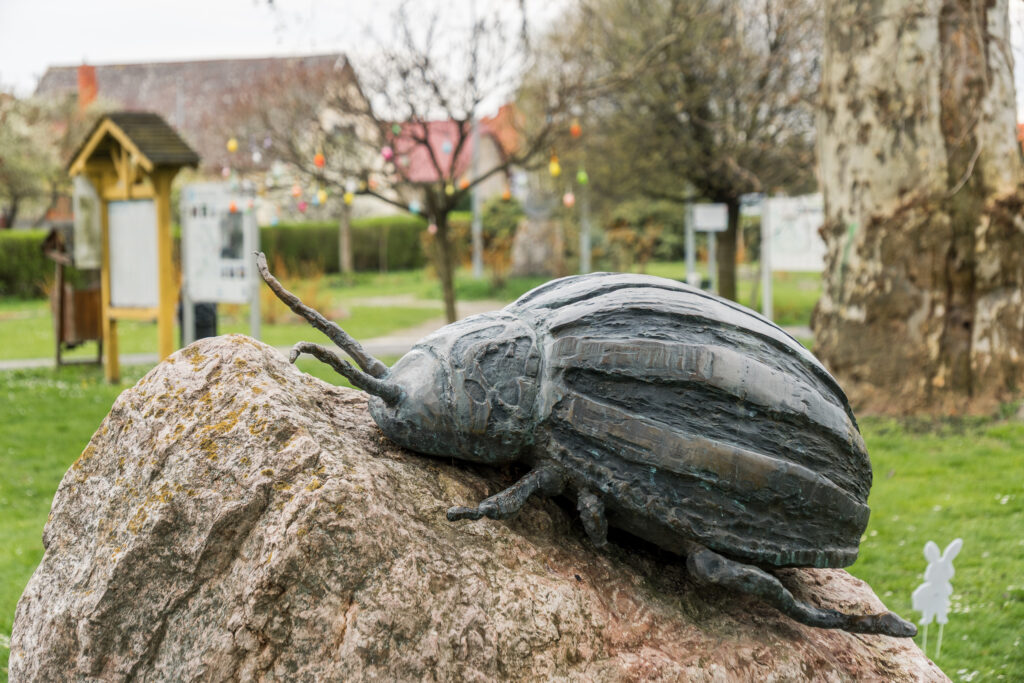 Denkmal für den Kartoffelkäfer. ?!?