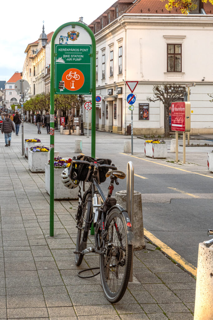 Fahrrad-Point - natürlich mit Fahrrad