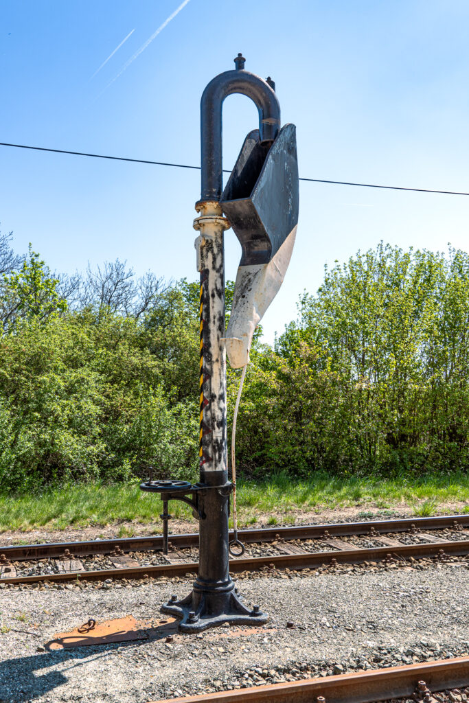 Wasserkran - fehlt nur noch die Dampflok