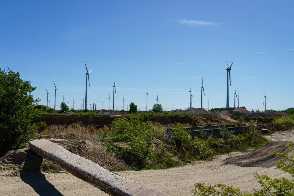 Aber die Windräder sind schirch