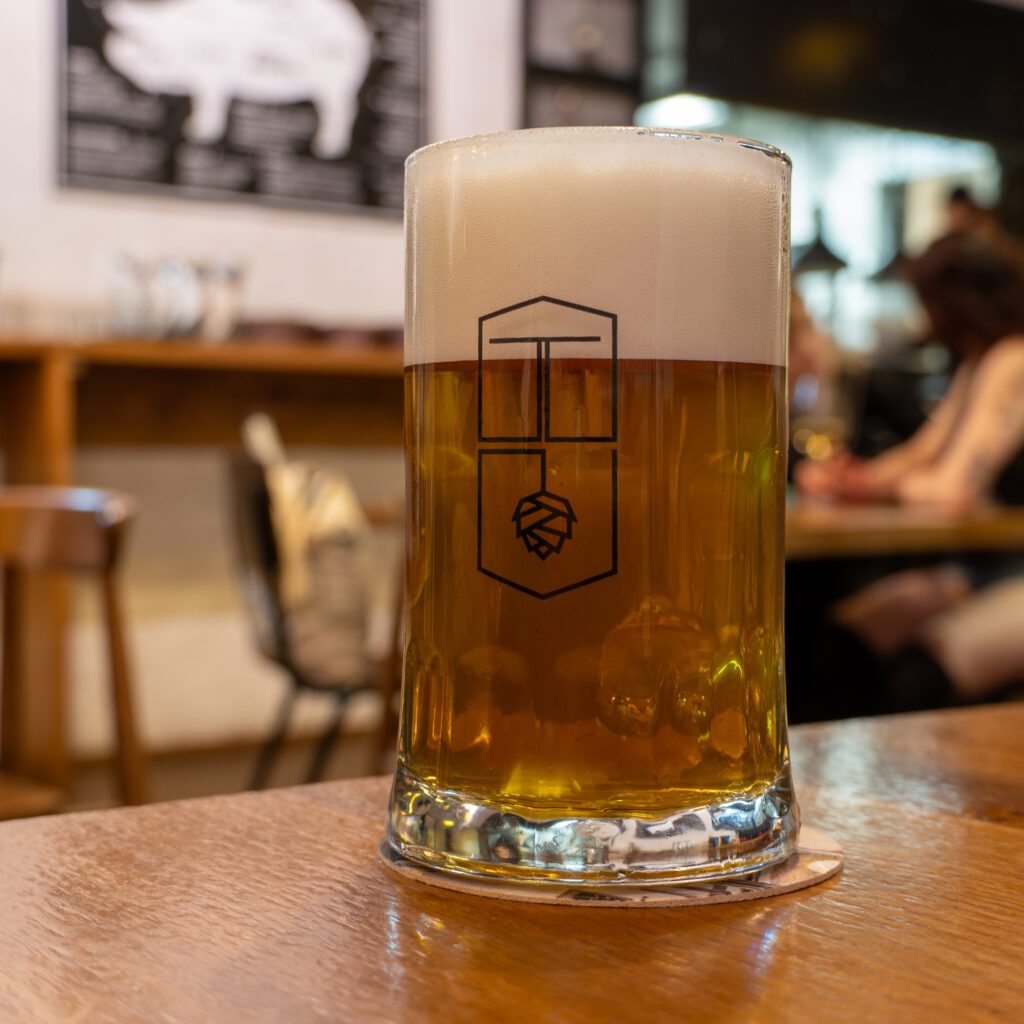 Unser grünes Bier ist viel weniger Grün