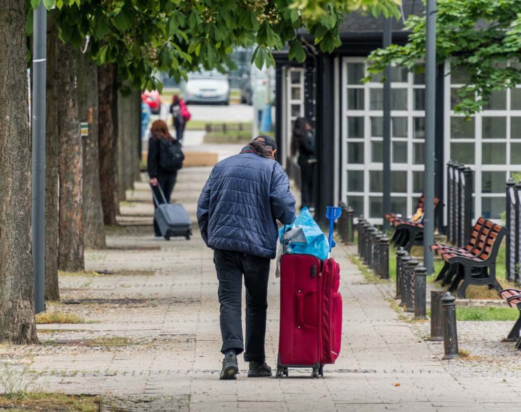 Der Weg zum Zug