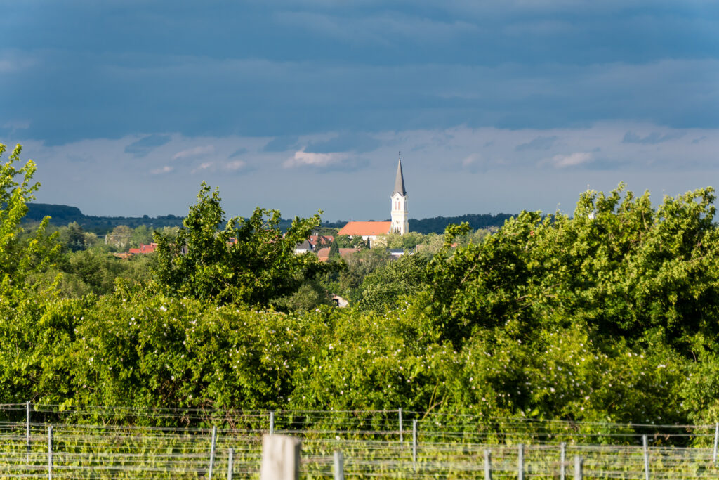 Richtung Osten ist der Himmel noch immer dramatisch