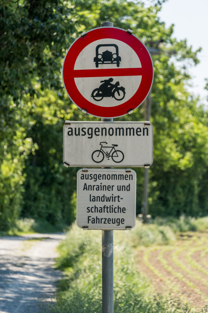 Ich bin etwas unschlüssig - dürfen wir hier?