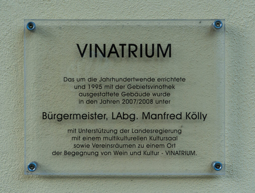 Irgendwie hat man aber den ursprünglichen Besitzer auf der Tafel 