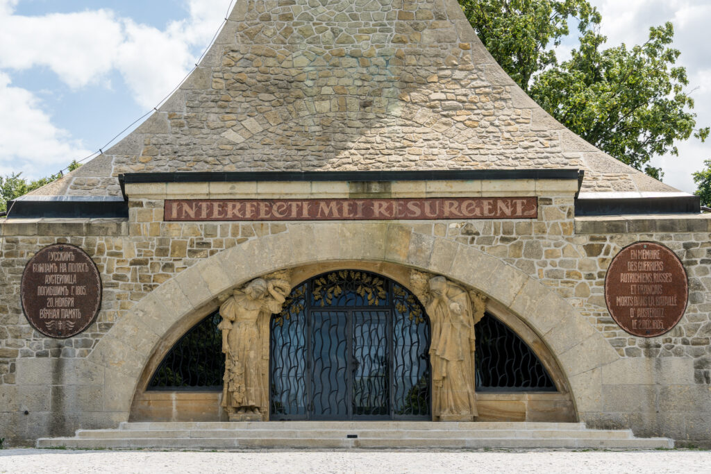 Kapelle mit den Gebeinen der Gefallenen von Austerlitz