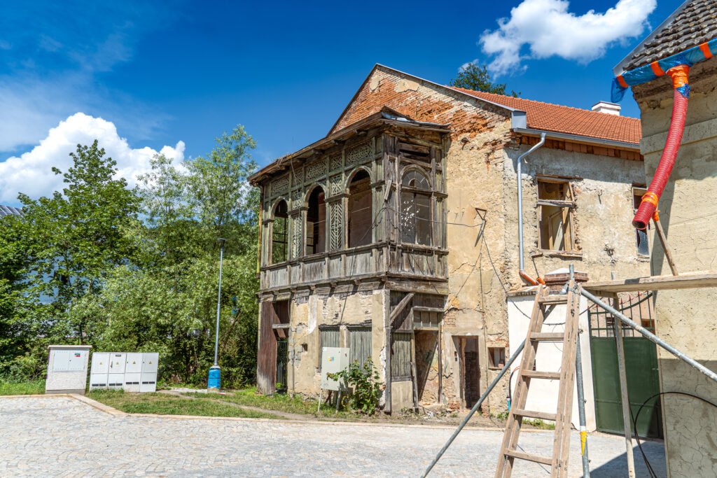 Alte Industrie-Architektur
